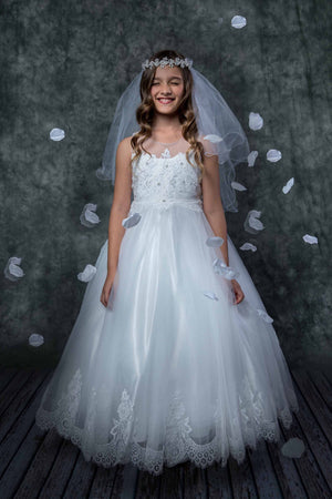 First Communion – Sparkly Gowns